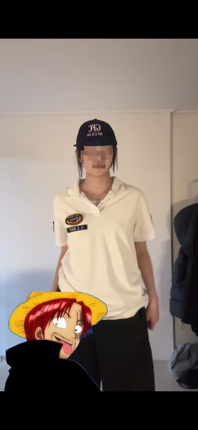 휴스턴 아메카지 해군 빈티지 티 상품이미지1