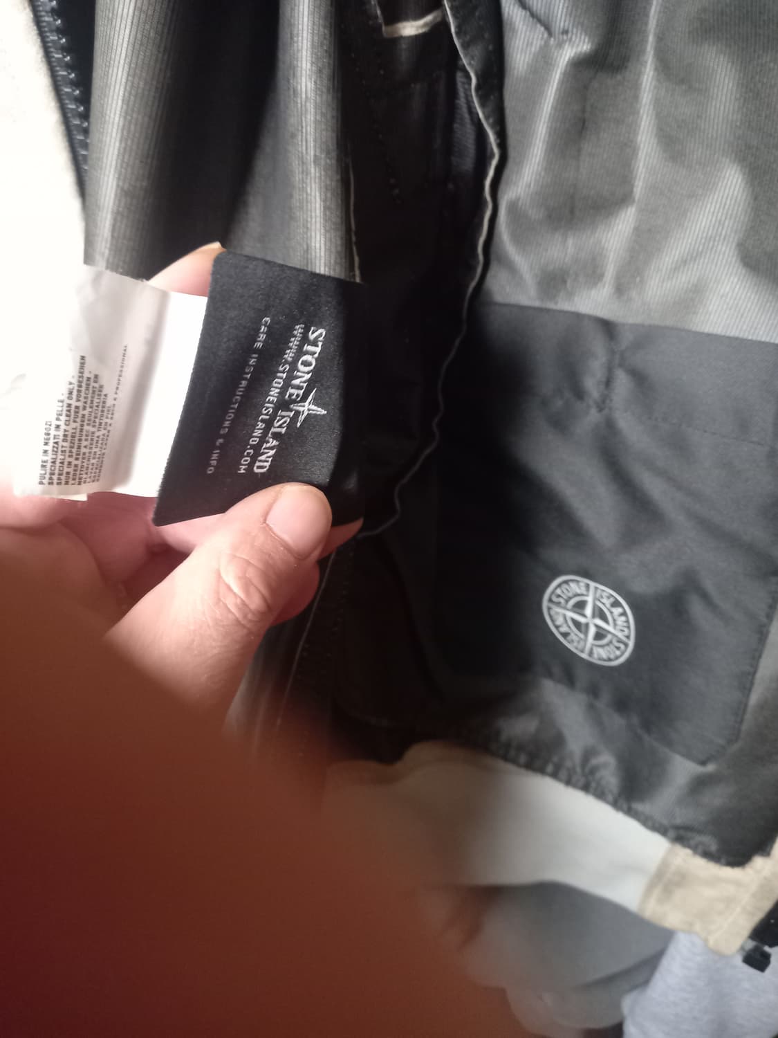 스톤아일랜드 레더 후두자켓 100 상품이미지3