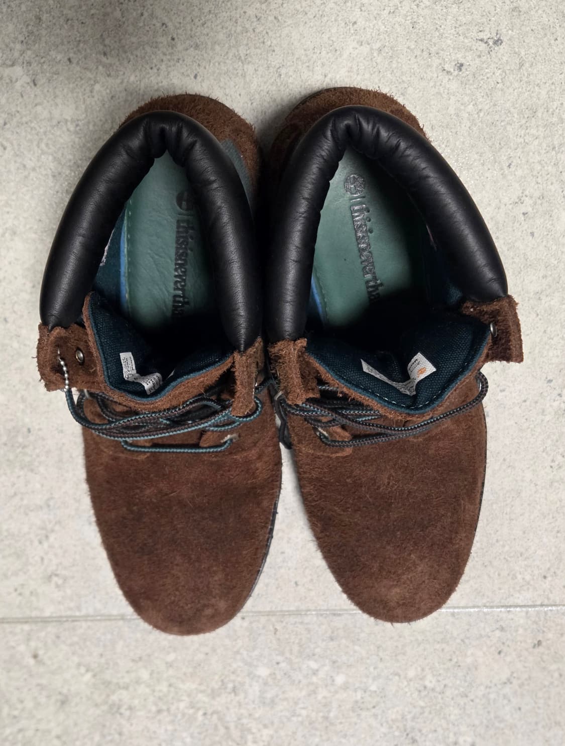 팀버랜드X디스이즈네버댓 6인치 부츠 브라운 260 상품이미지5