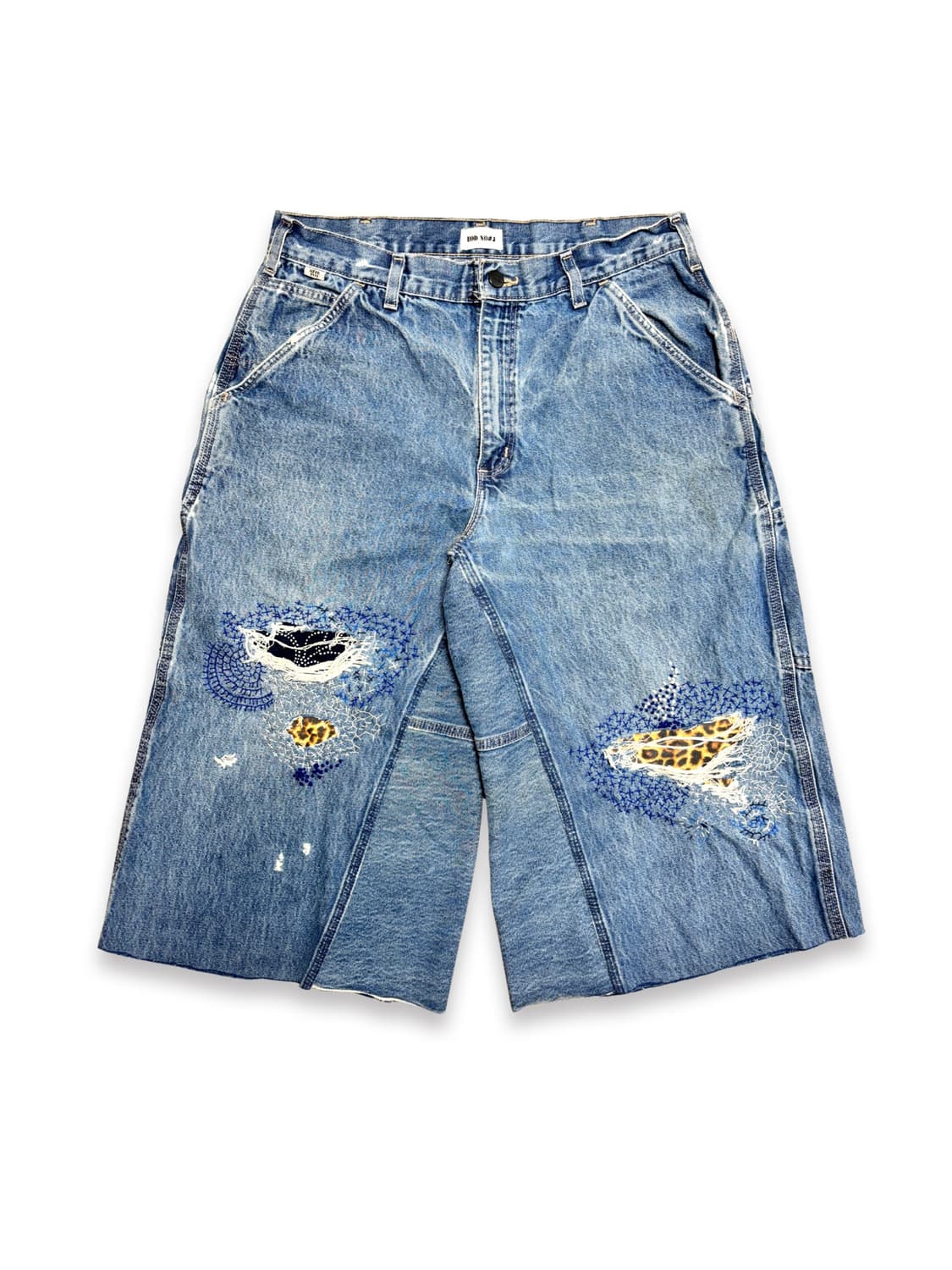 Carhartt Boro Sashiko Distressed Shorts 상품이미지1