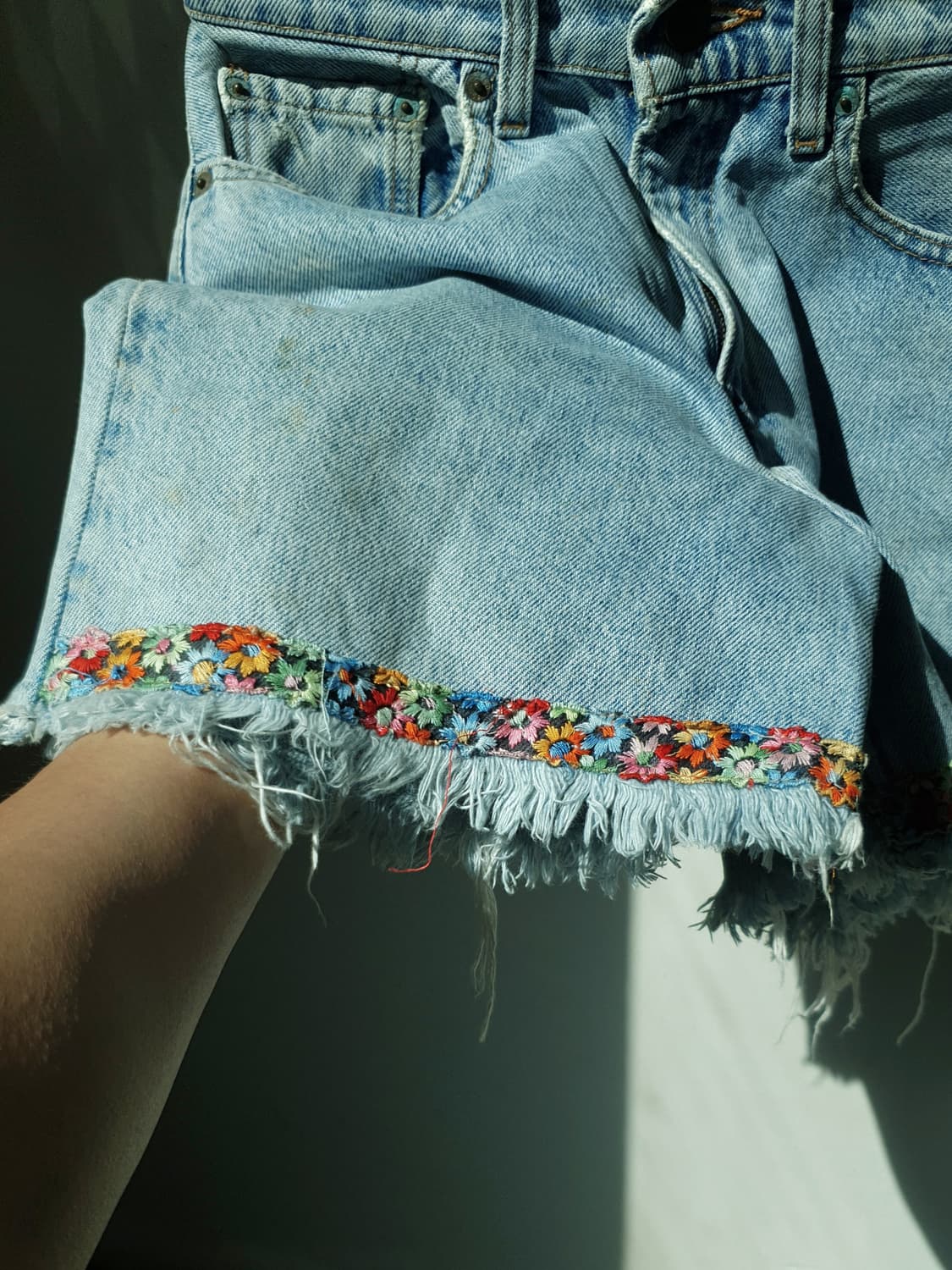 90s Levi's 560 Lemake Denim Shorts 상품이미지7