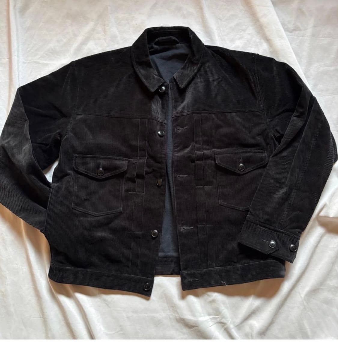 Old joe 프린티드 코듀로이 자켓 상품이미지1