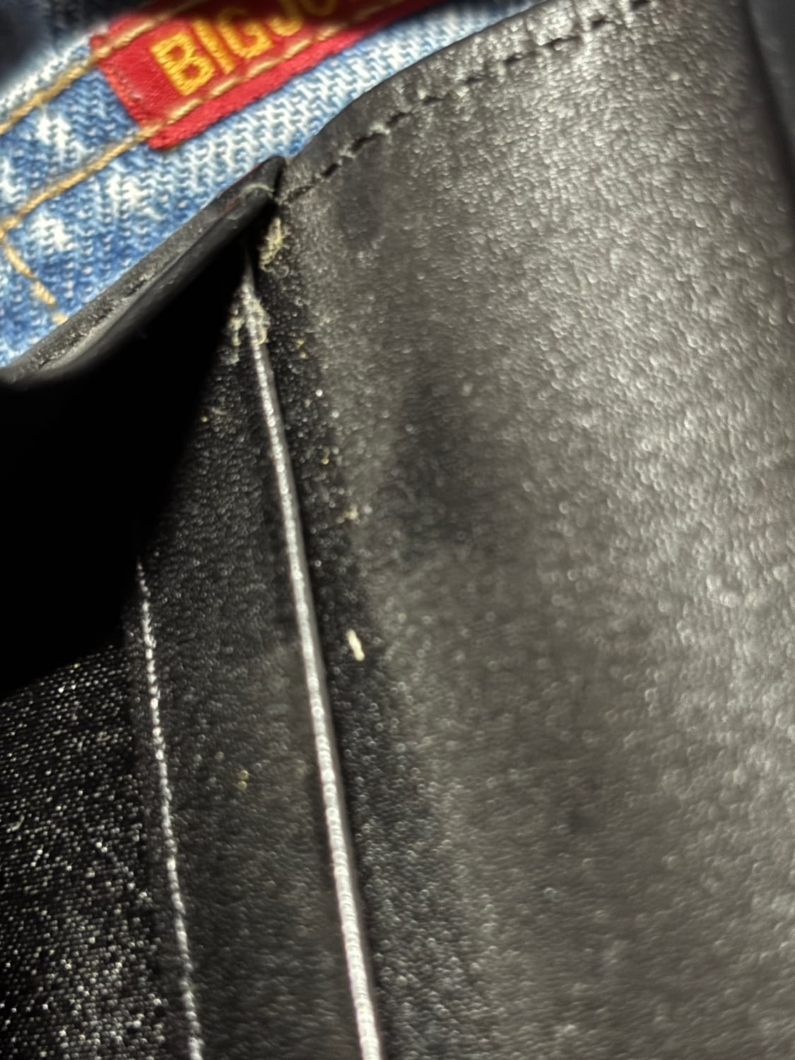 louis quatorez black leather long wallet 상품이미지9