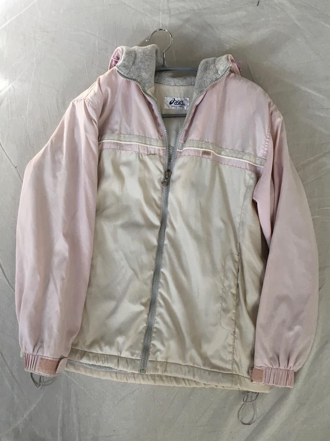 아식스 기모 후드 바람막이 자켓 상품이미지3