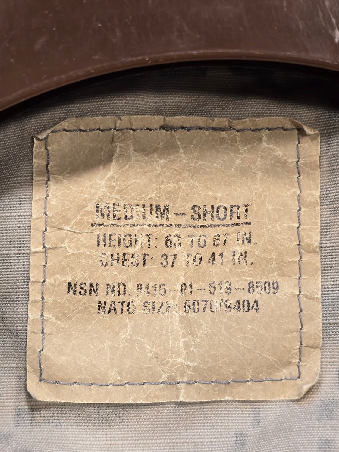 미군 ACU 전투복 야상 상의 M-Short 상품이미지6