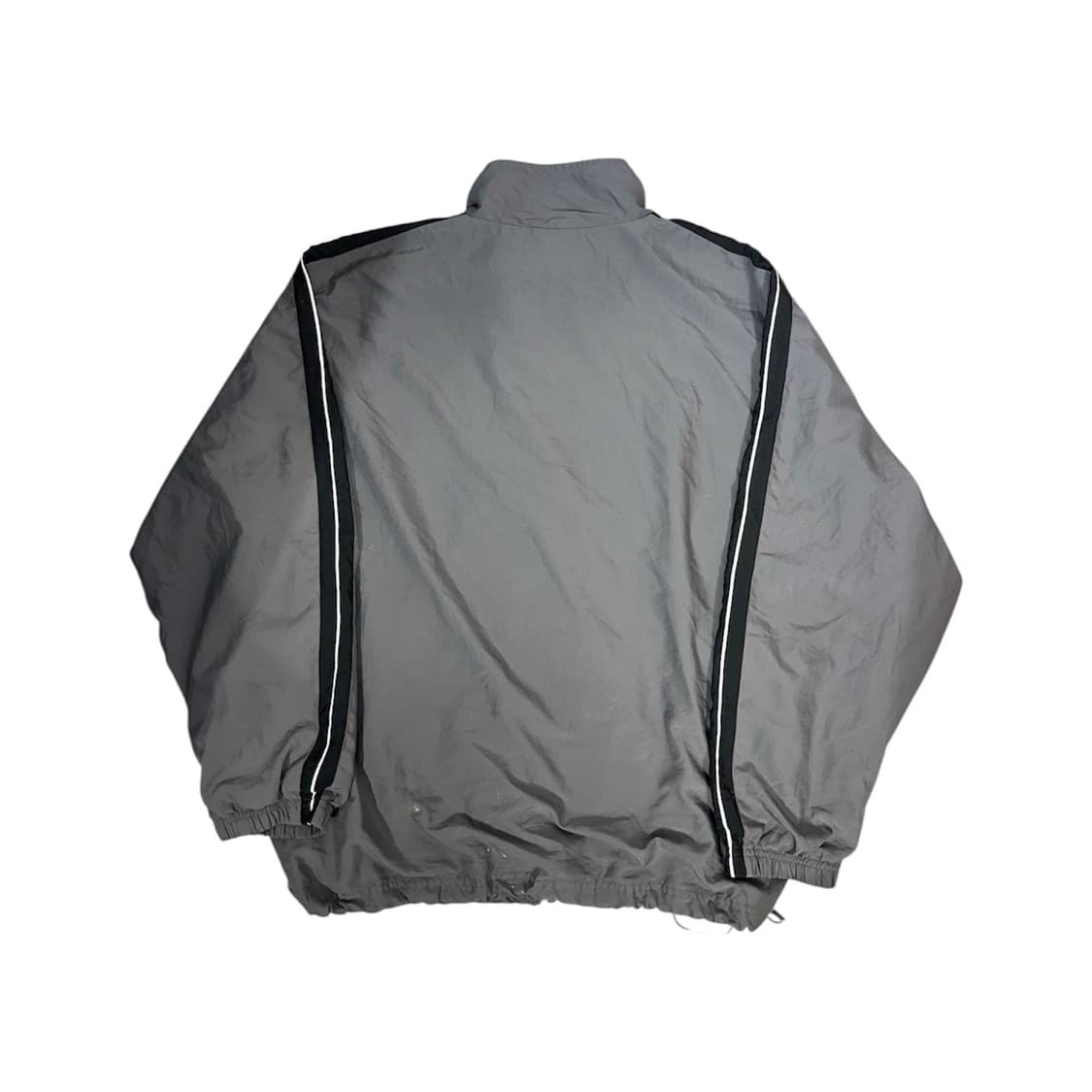 리복 차콜 올드스쿨 오버핏 트랙 자켓 바람막이 블랙 사이드 라인 y2k  상품이미지6