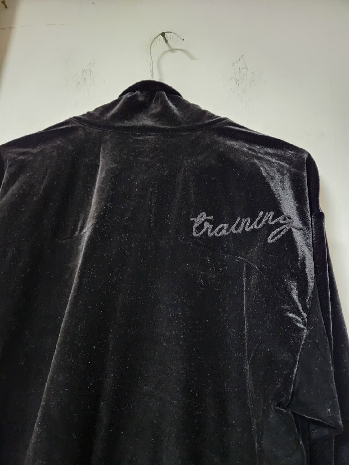 프로스펙스 블랙 벨벳 트레이닝복 세트95/80(L) 상품이미지5