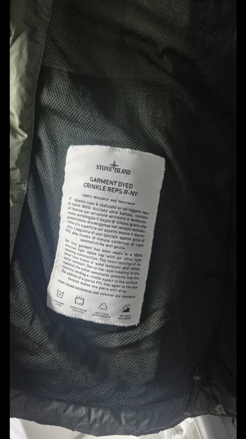 스톤아일랜드 24ss 크링클랩스 후드 자켓 상품이미지3