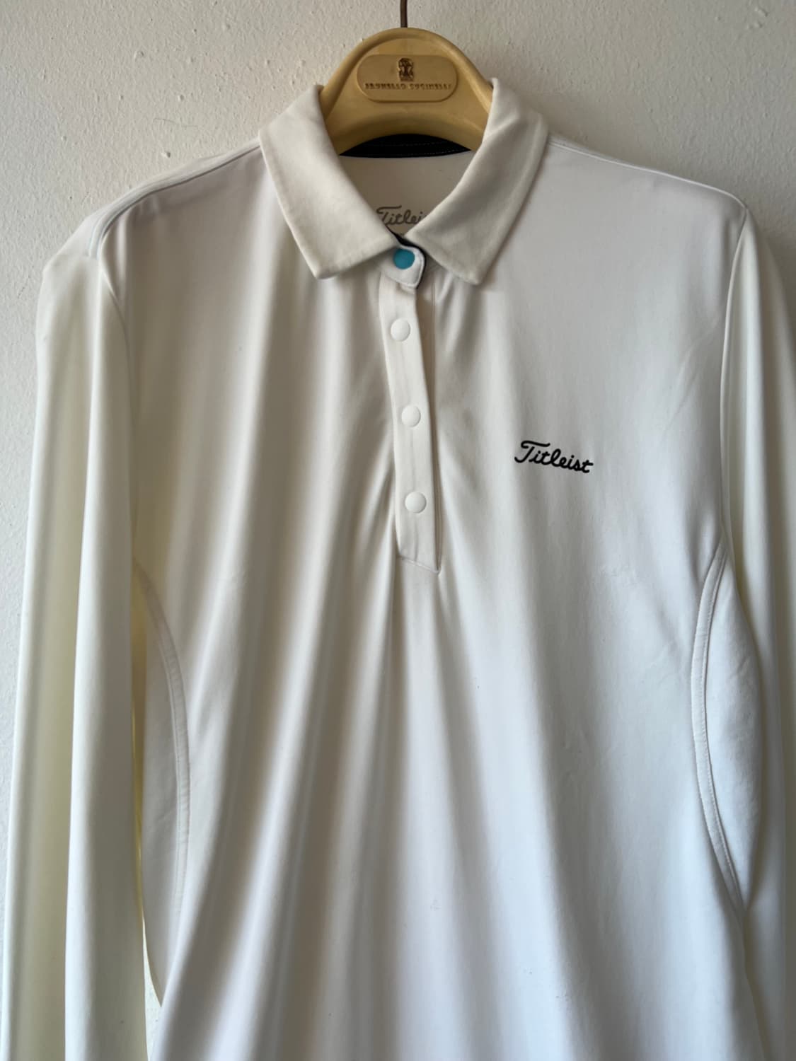 타이틀리스트 남성 아이보리 카라티셔츠 골프티셔츠 상품이미지1