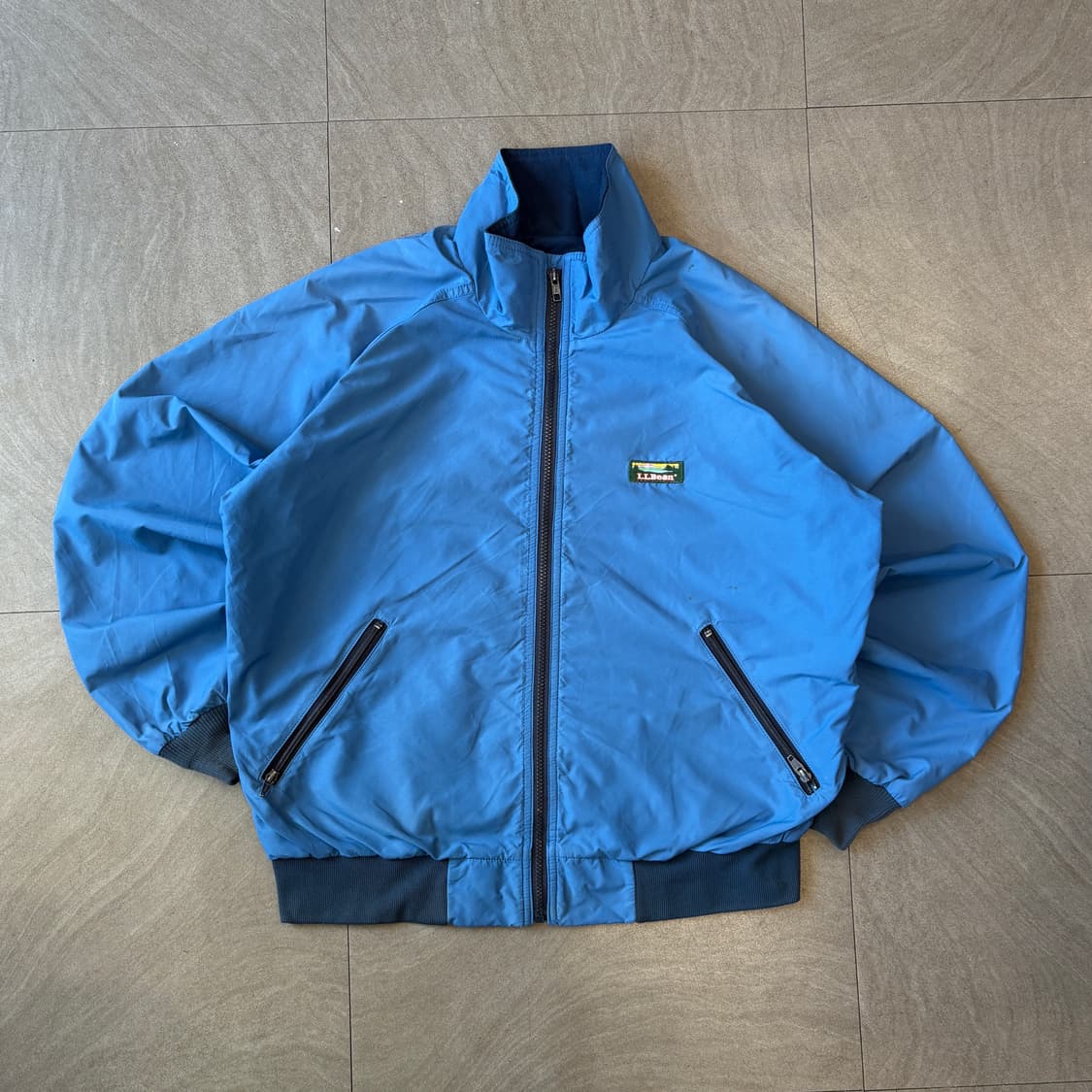 90s L.L.bean 90년대 엘엘빈 쓰리 시즌 블루 웜업 자켓 상품이미지1