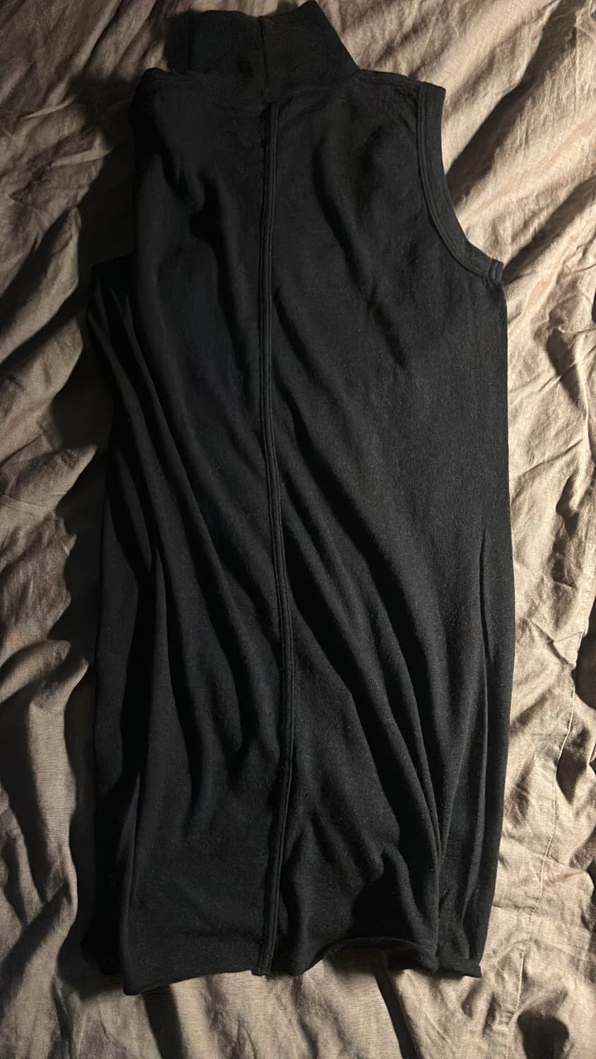 릭오웬스 구형 터틀넥 슬리브리스 나시 44사이즈 상품이미지4