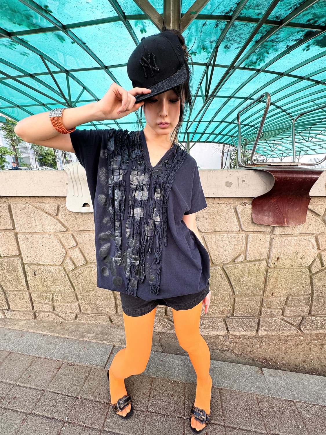 ZUCCA glow distressed dress 상품이미지1