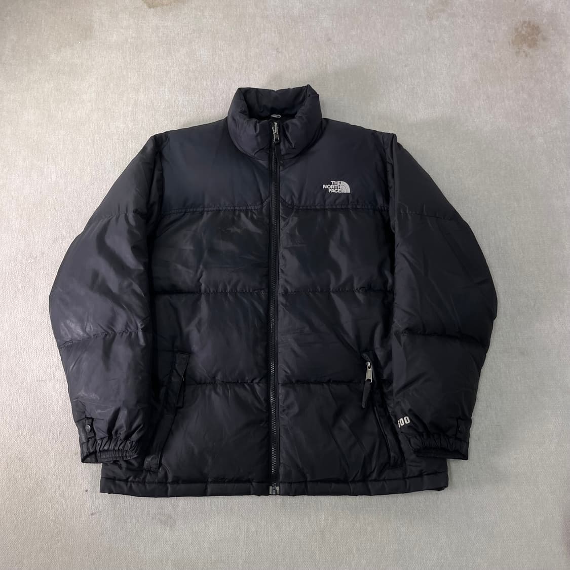100 노스페이스 센터로고 600 경량 패딩 상품이미지1