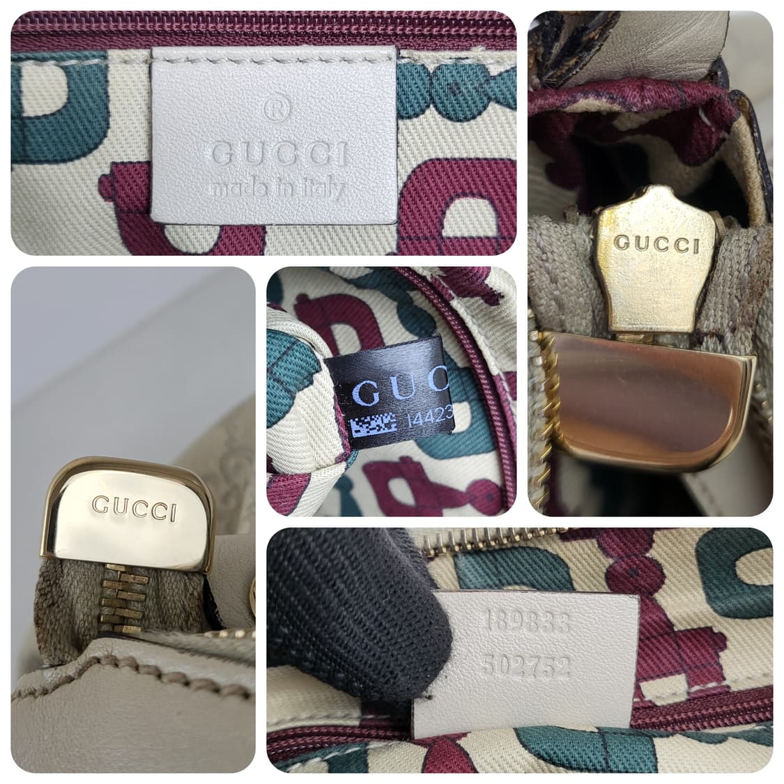 정품 구찌 시마 레더 D링 호보 숄더백 라지 상품이미지9