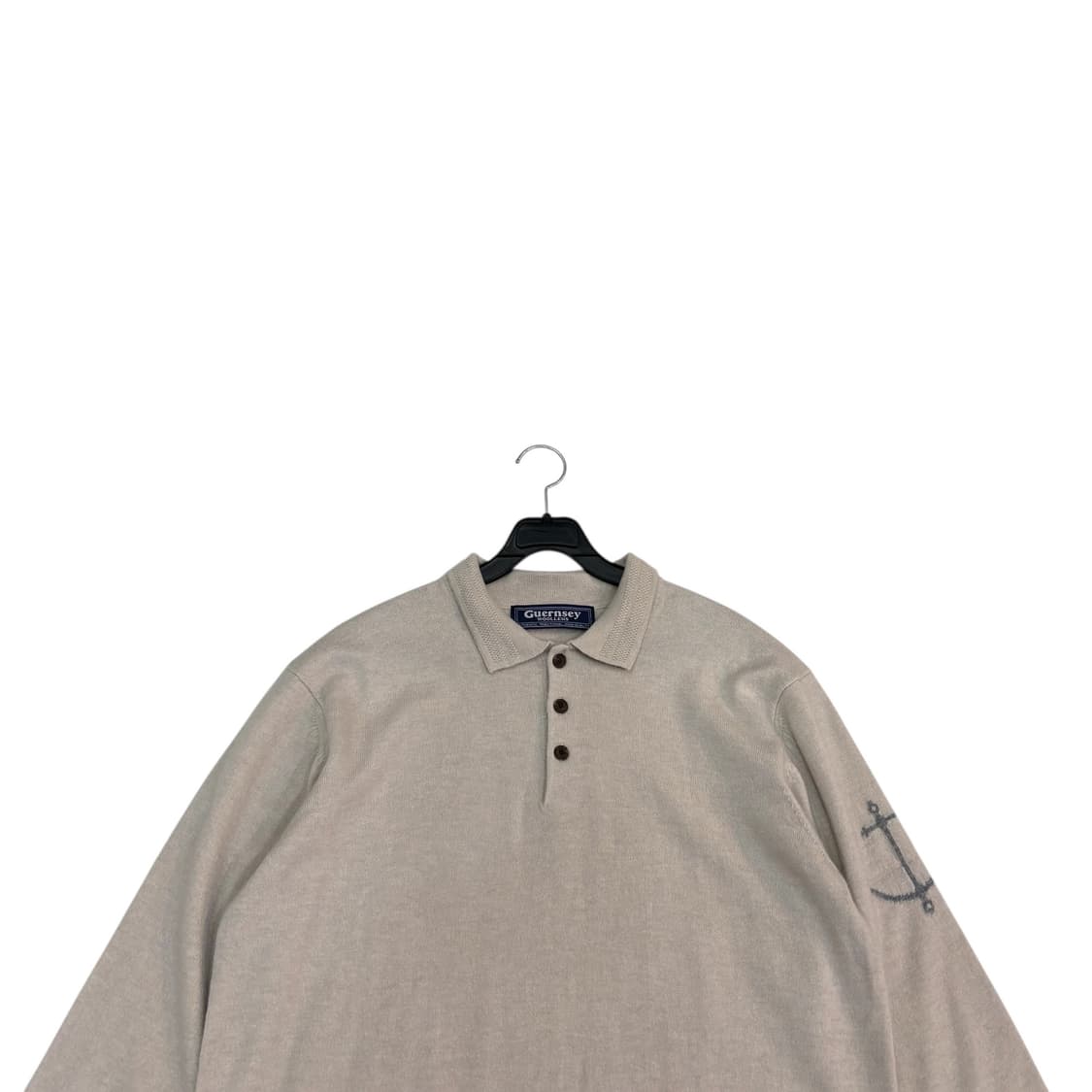 건지울른스 슈퍼 파인 메리노 울 니트 상품이미지2