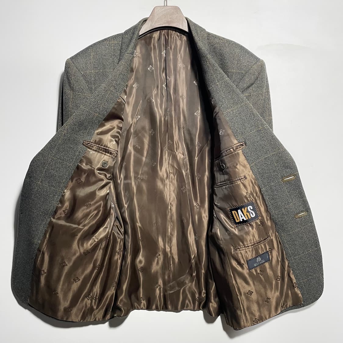 닥스 헤링본 체크 자켓 블레이저 상품이미지3