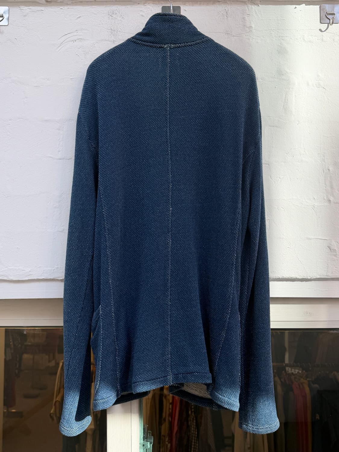 40WEFT 포티웨프트 인디고블루 사시코 스타일 자켓 XL 상품이미지7