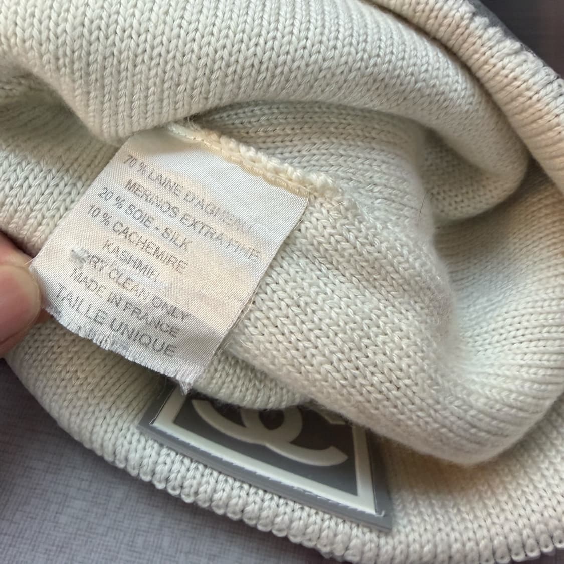 코코 샤넬 캐시미어 블랜딩 스포츠 비니 상품이미지8