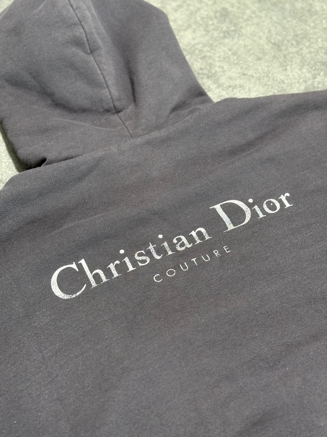 (100%정품) 디올 꾸뛰르 백로고 후드티 상품이미지2