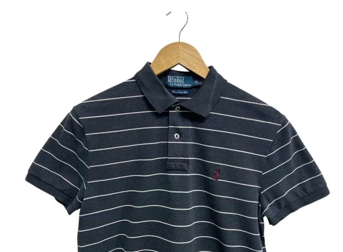 폴로 차콜 스트라이프 PK 반팔티 S-M 상품이미지2