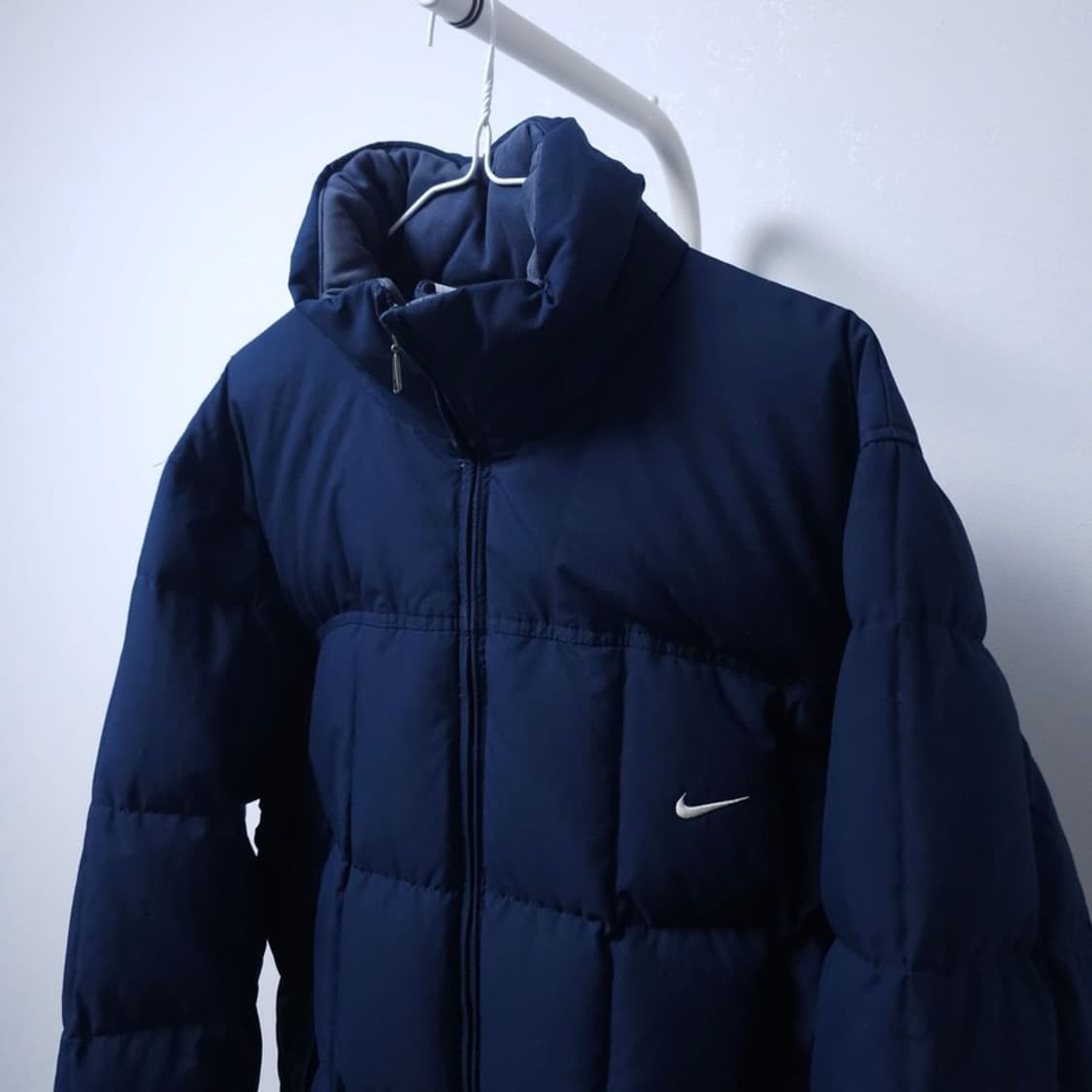 나이키 스퀘어 네이비 패딩 M 상품이미지3
