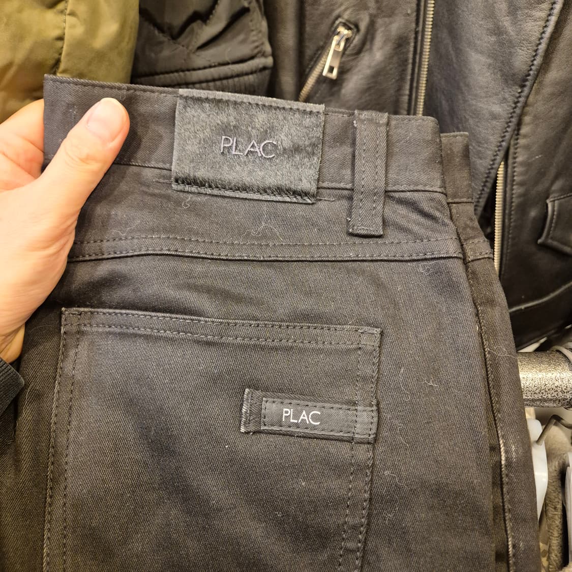 33인치 플랙진 SLENDER 슬림핏 블랙진  상품이미지3