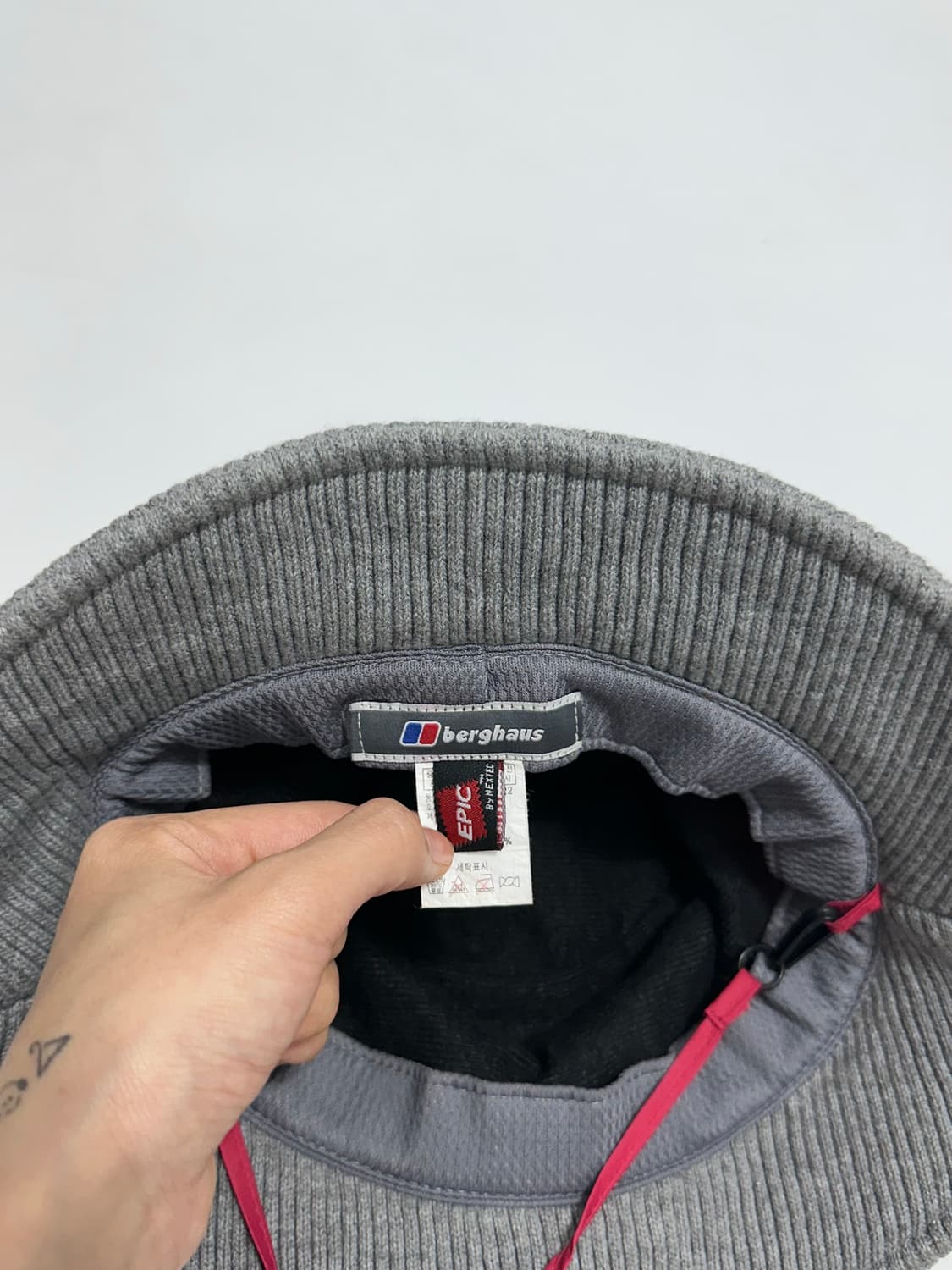 버그하우스 berghaus 퀄팅 버킷햇 등산모자 상품이미지8