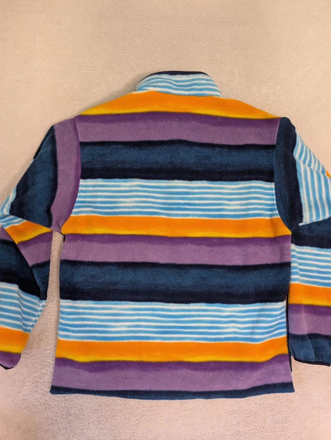 16SS 파타고니아 신칠라 스냅-T 레인보우 스트라이프 멕시코 상품이미지6