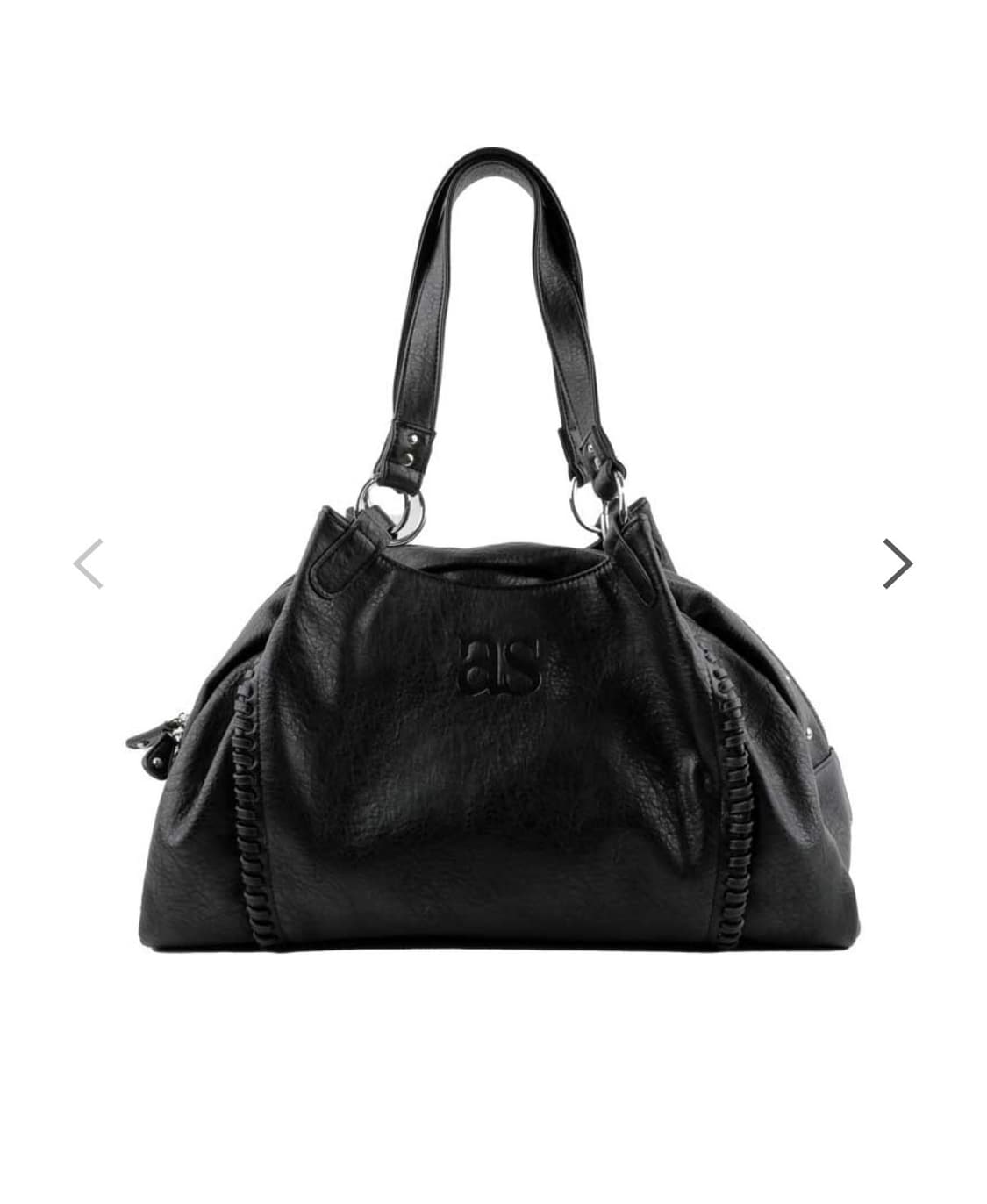 애즈온 보니타 빅 백 블랙 상품이미지1