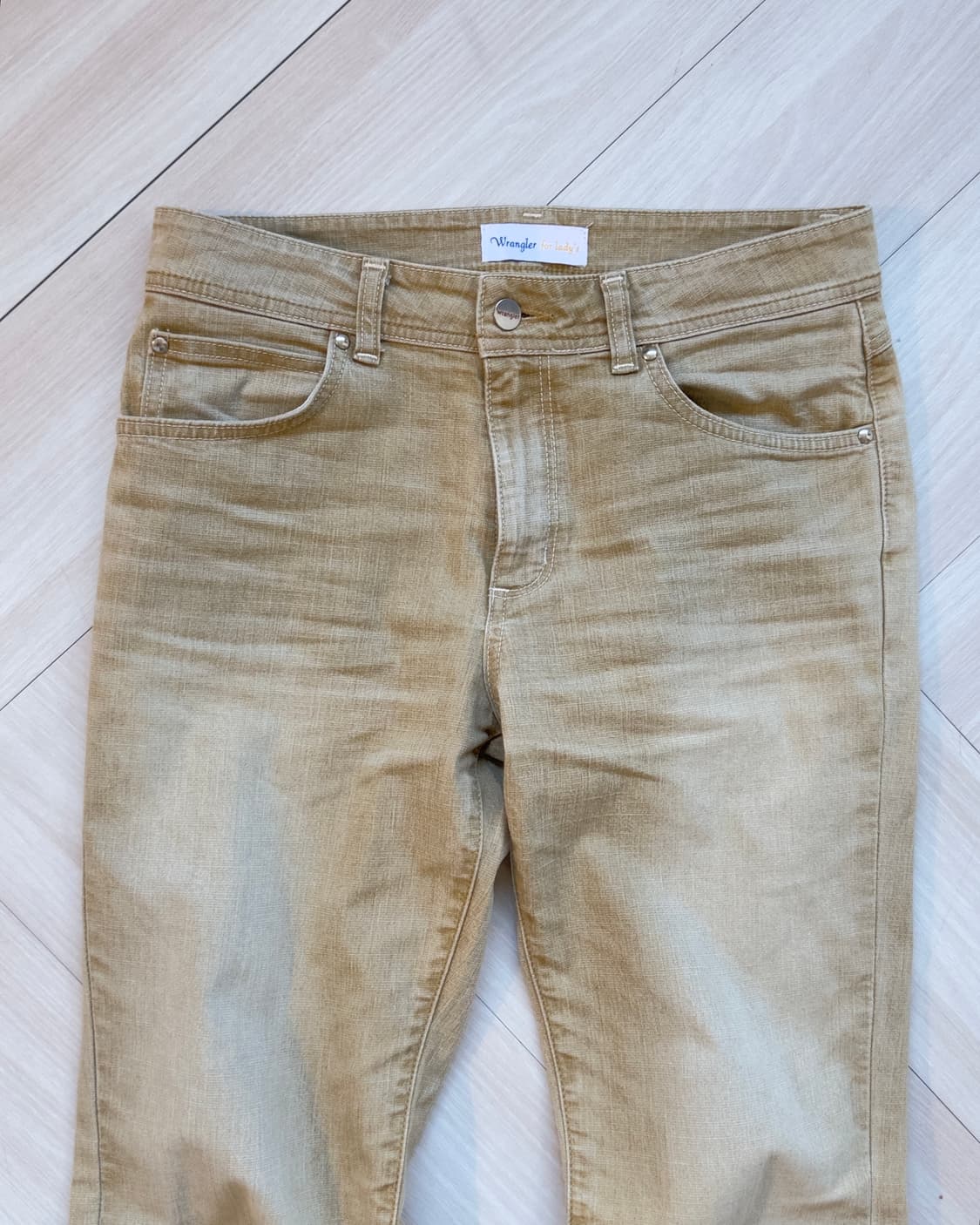[WRANGLER] White Tag Denim Pants 상품이미지3