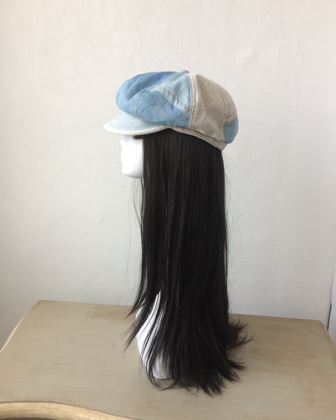 patch work beret cap 상품이미지6