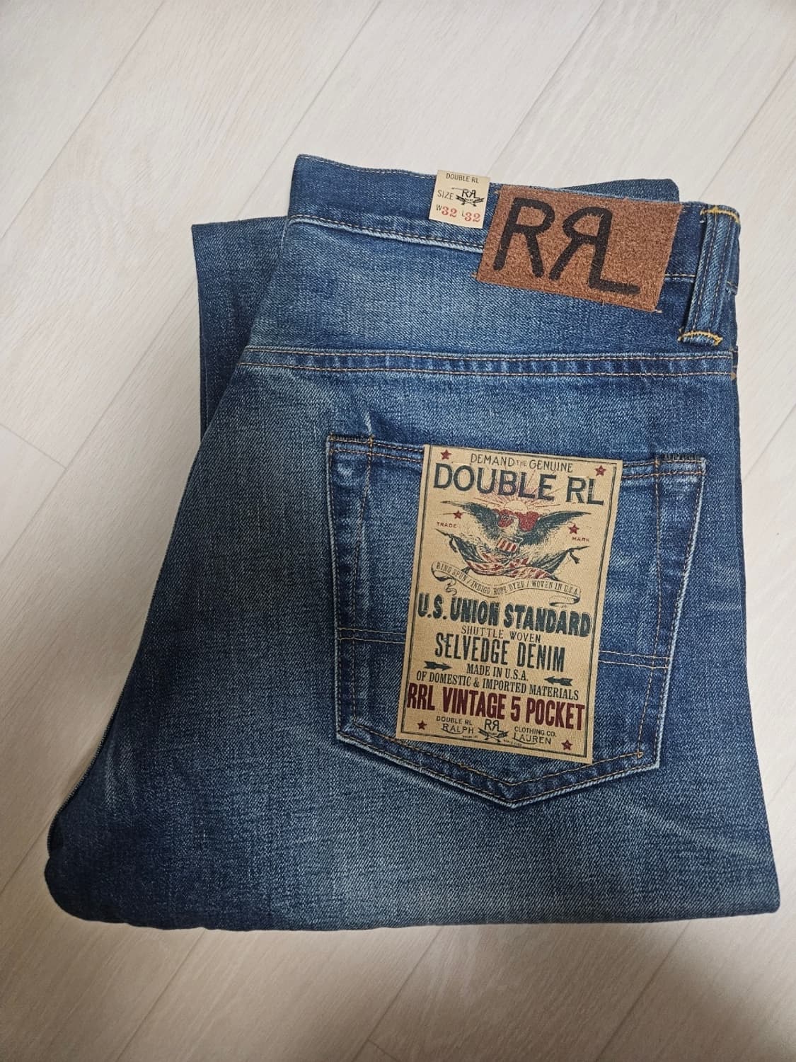 RRL 더블알엘 빈티지5포켓 그랜드폴스진 32X32 상품이미지2