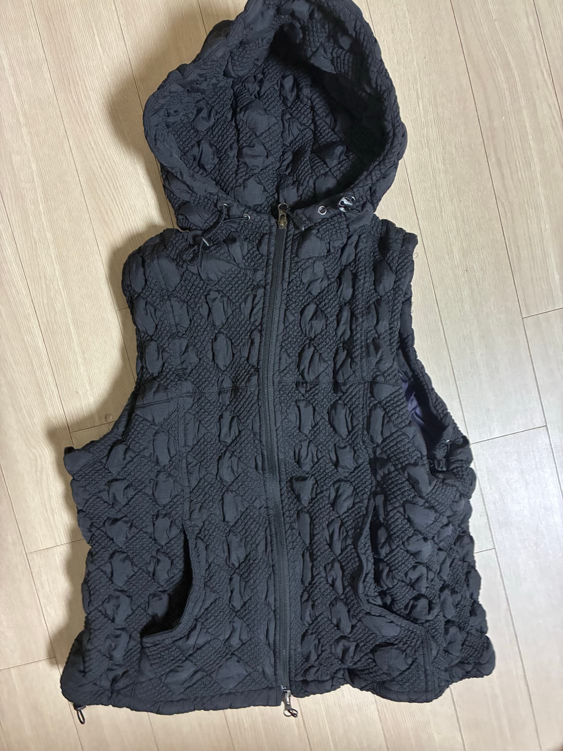 카락터 퀼티드 베스트 상품이미지2