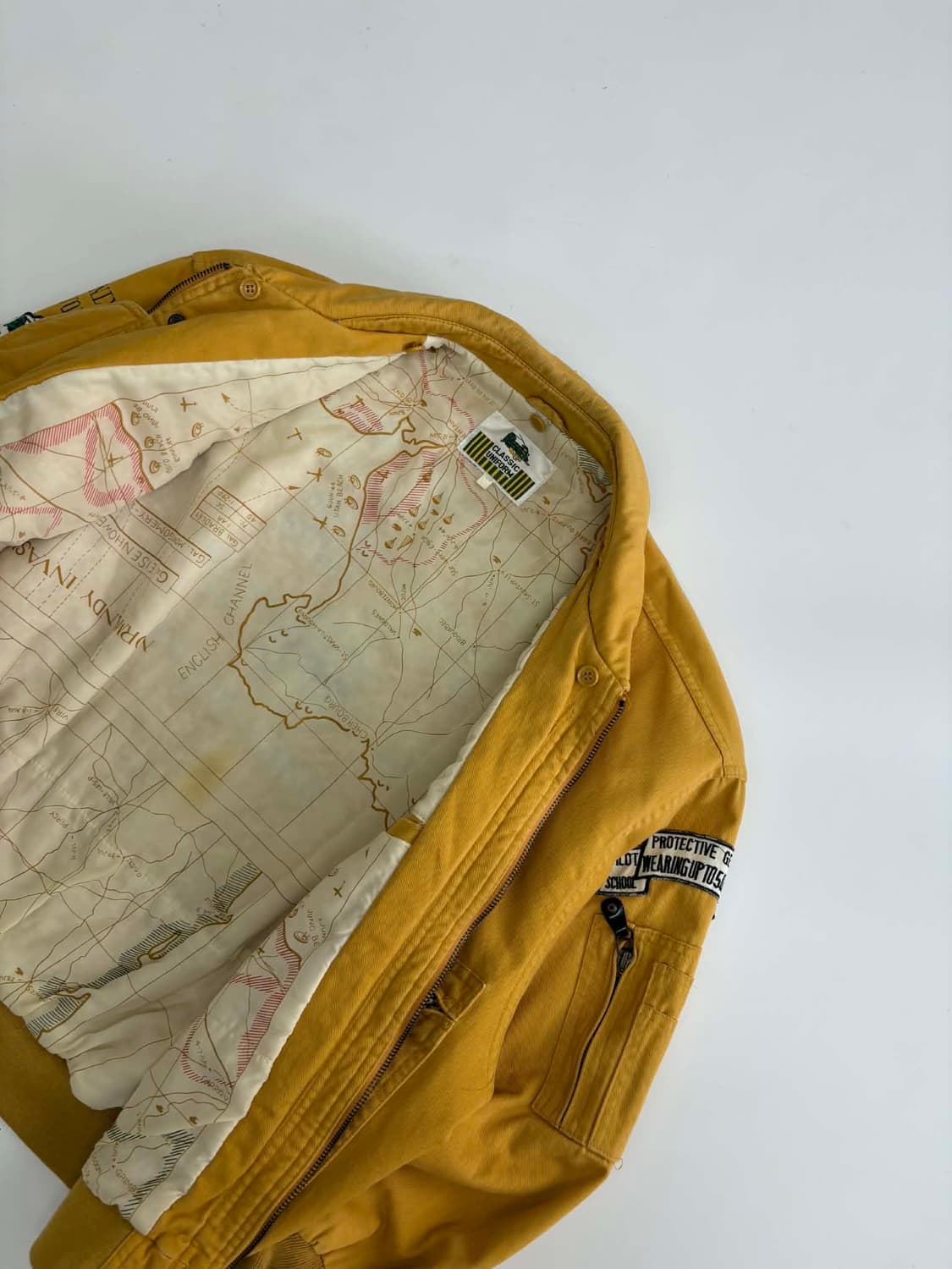 빈티지 00s 레이싱 봄버 바시티 자켓 상품이미지5