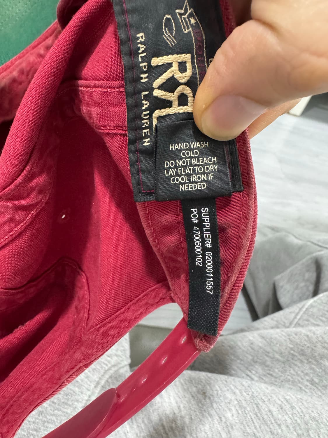 rrl 방패로고 볼캡 상품이미지4