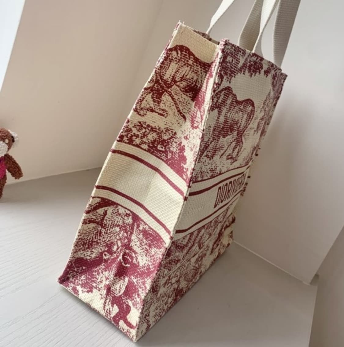 디올 리비에라 라탄 에코백 토트백 상품이미지2