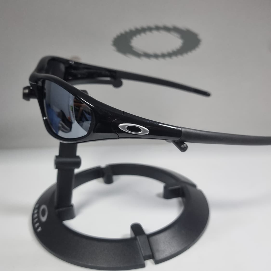 오클리 뉴스트레이트자켓 젯블랙 새렌즈 상품이미지5