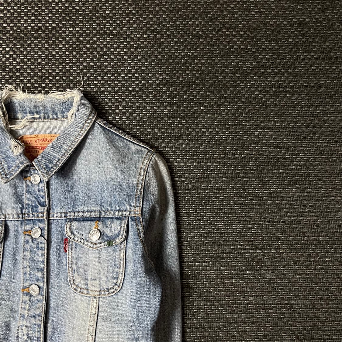 리바이스 78265 연청 투포켓 데님 자켓 90 상품이미지3