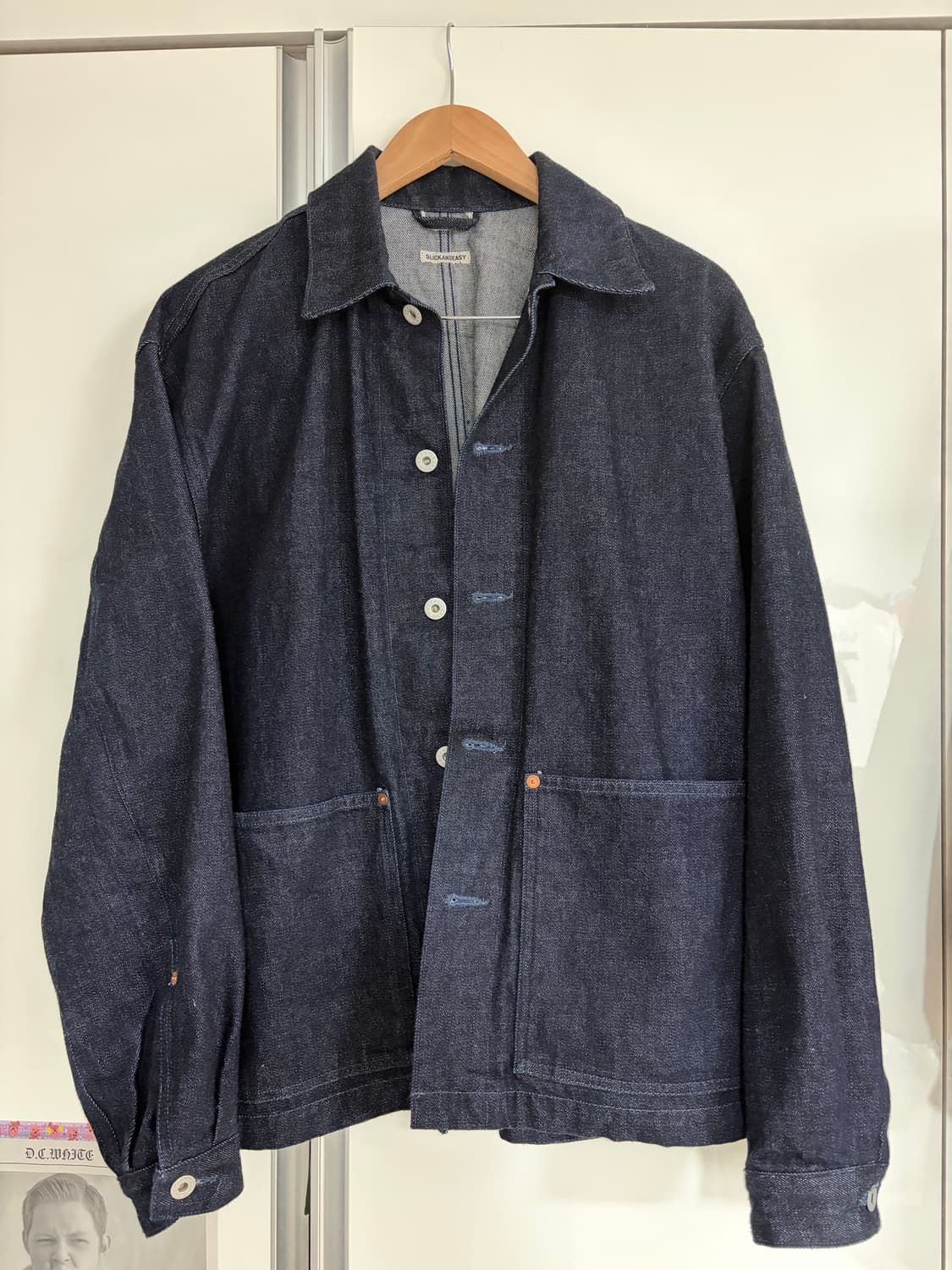 슬릭앤이지 우동데님자켓 상품이미지1