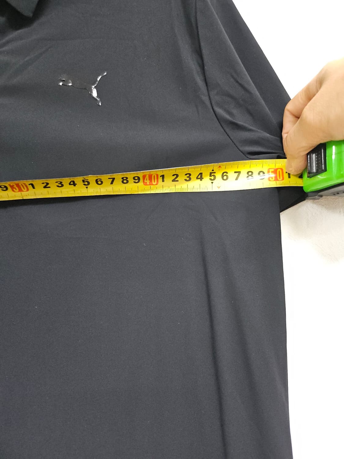 푸마 골프 반팔 카라티 블랙 L 상품이미지9