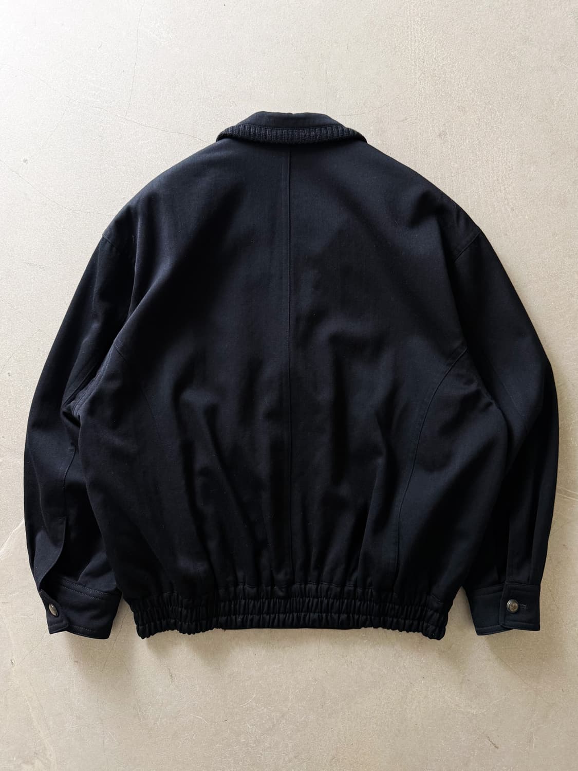 RAIKA Wool Double Button Bomber Jacket  상품이미지4