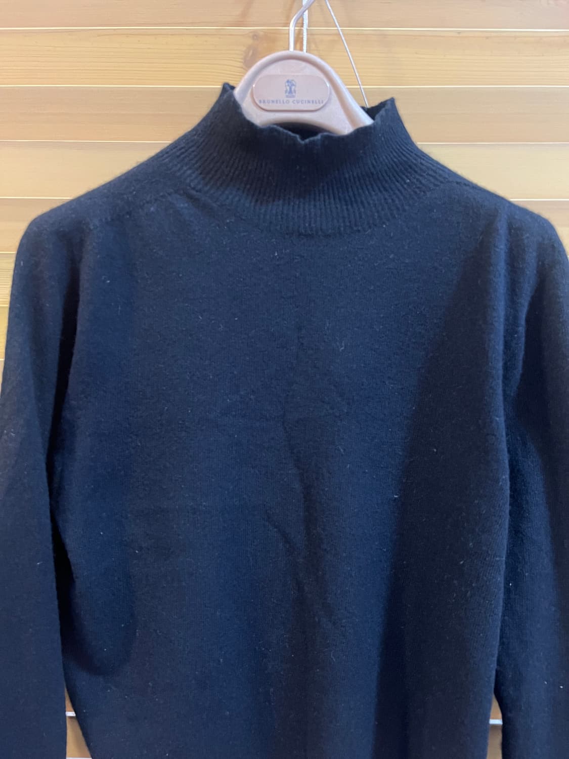 베라왕 여성 블랙 캐시미어100니트 하프터틀넥니트 상품이미지1