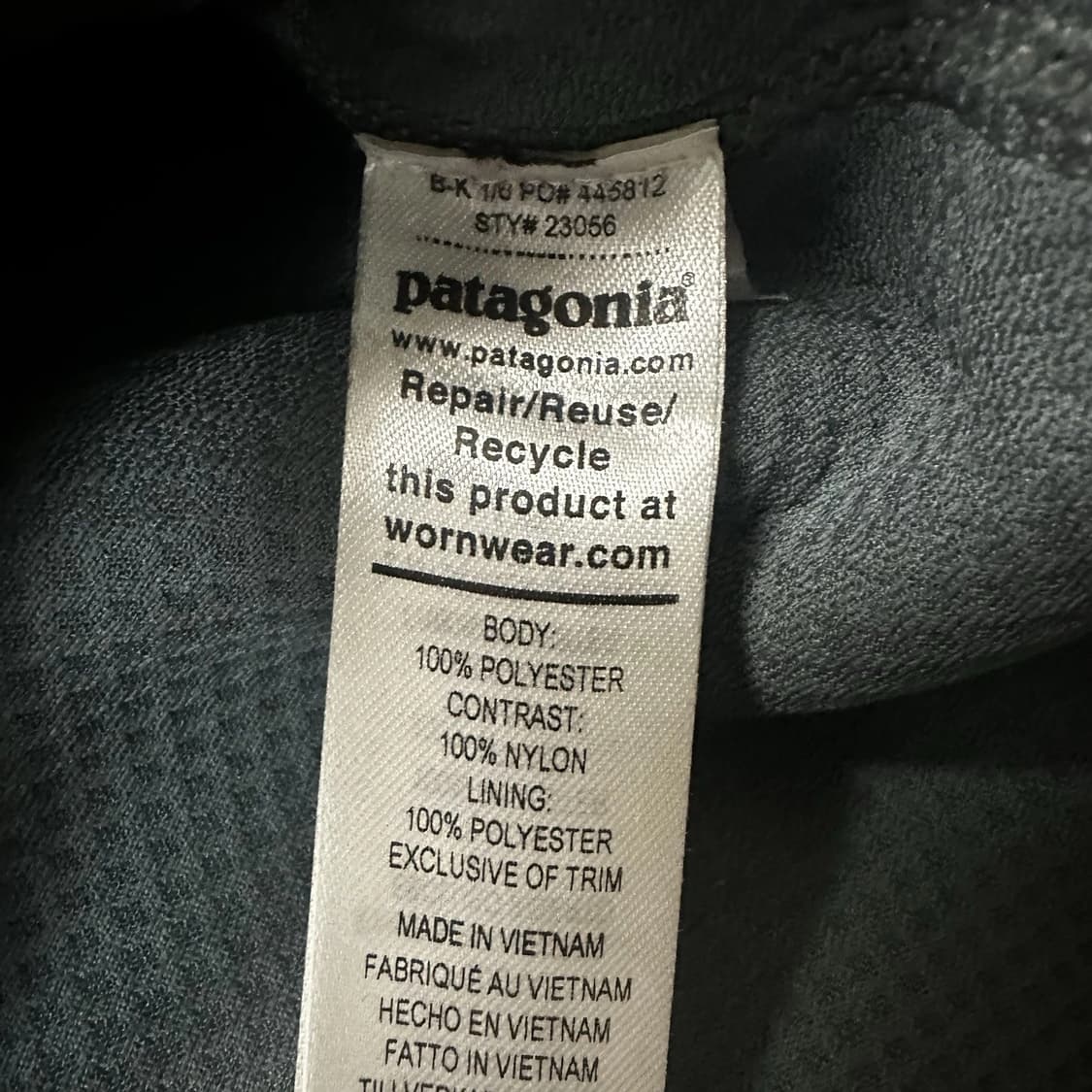 20s 파타고니아 레트로-X 그레이/블루 상품이미지4