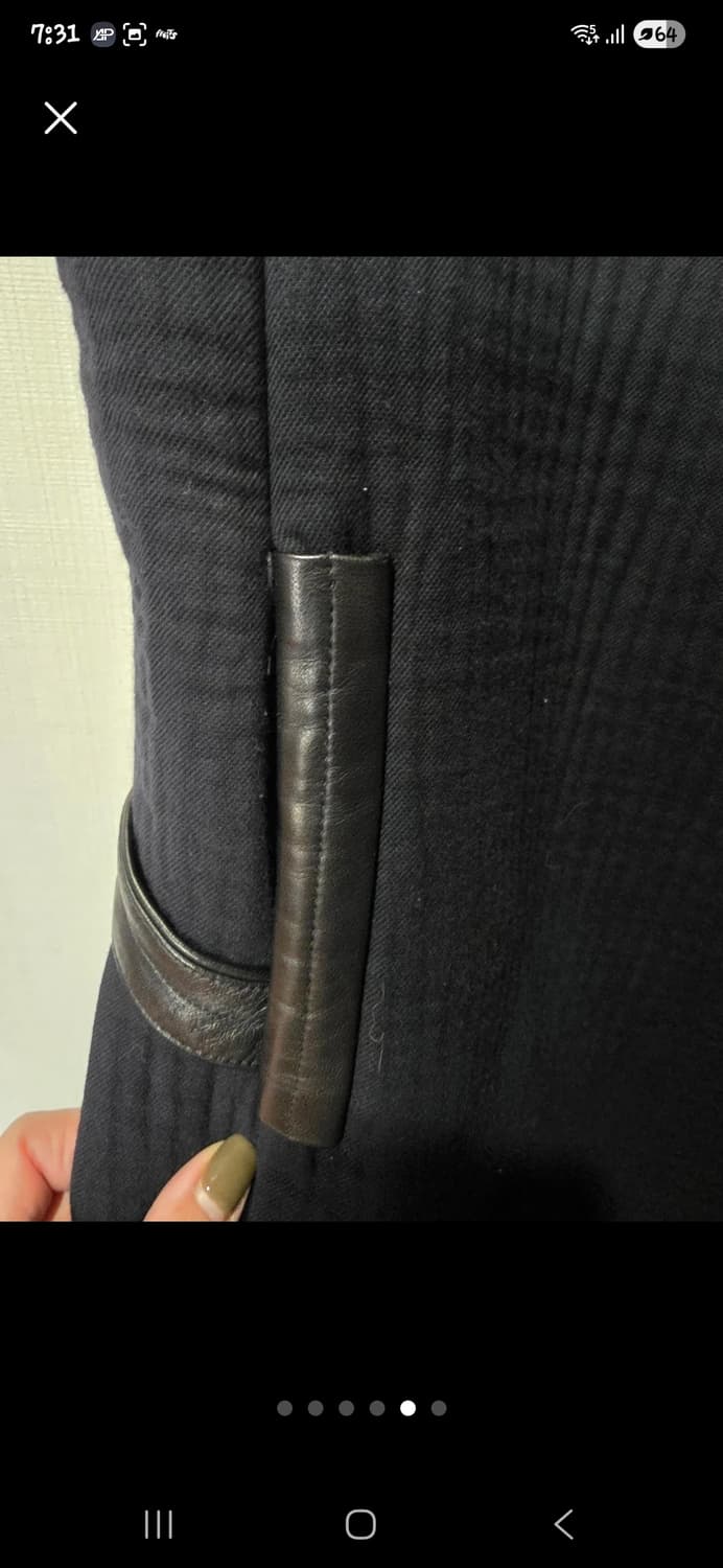 IRO 블랙 롱베스트 상품이미지4