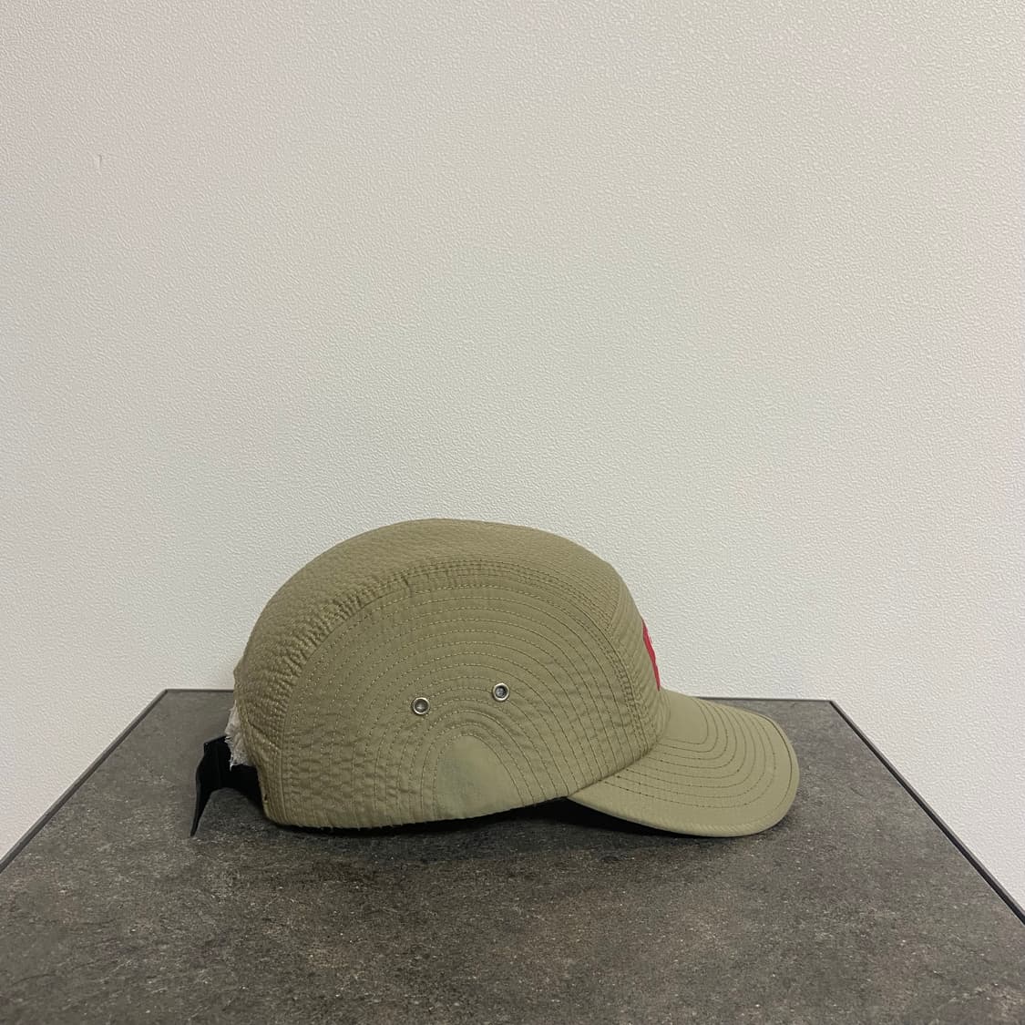 (OS) 슈프림 박스로고 캠프캡 모자 스티치 탄 상품이미지3