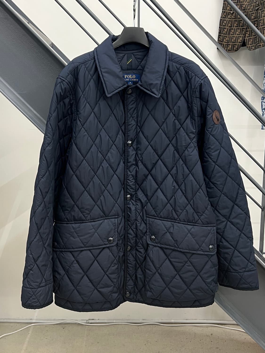 폴로랄프로렌 퀼팅 카 코트 상품이미지1
