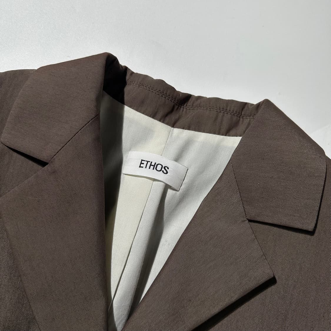 에토스 SERR 오버핏 싱글 블레이저 자켓 상품이미지5