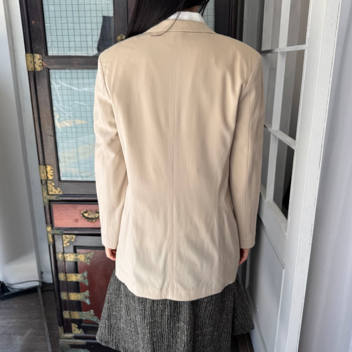 90s 질 샌더 울 실크 블레이저 상품이미지3