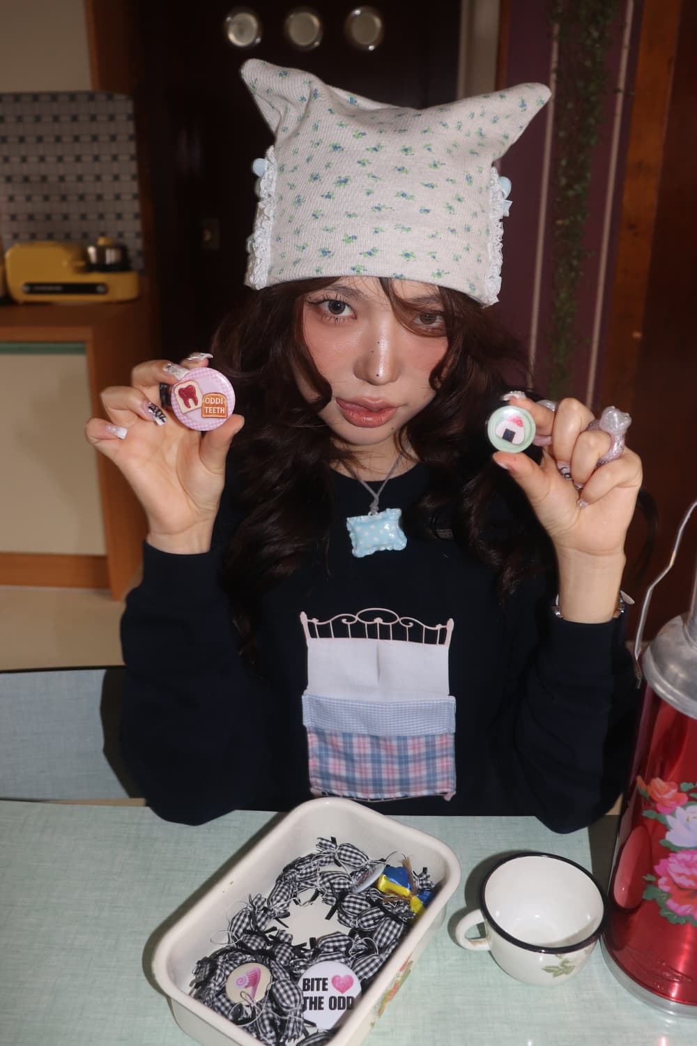 Bad Princess's Lolita Beanie (Blue) 상품이미지4