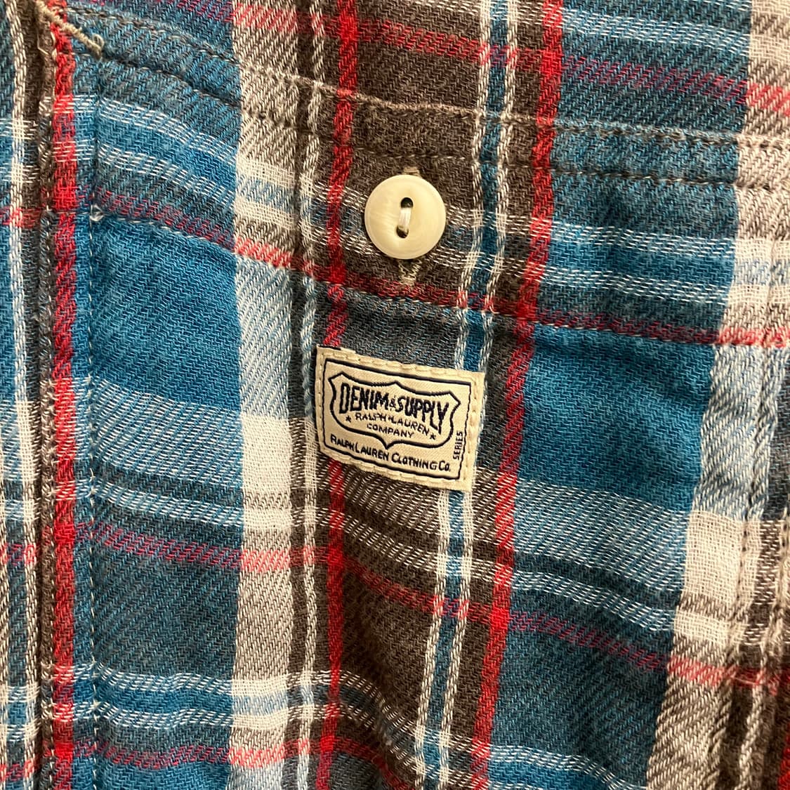 N8 폴로 데님앤서플라이 체크셔츠 상품이미지1